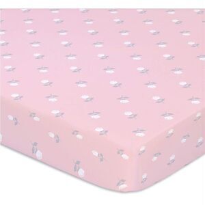 Used but in great condition- the peanutshell rose play yard pack and play sheet